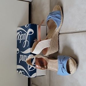 Chambray Lucky brand wedge